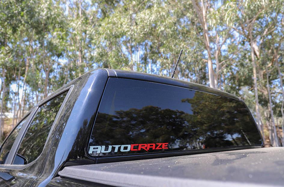 FORD RANGER HE901 SATIN BLACK DARK TINT
